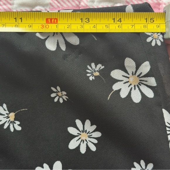 Forever 21 Black Floral Midi Skirt - Picture 5 of 6